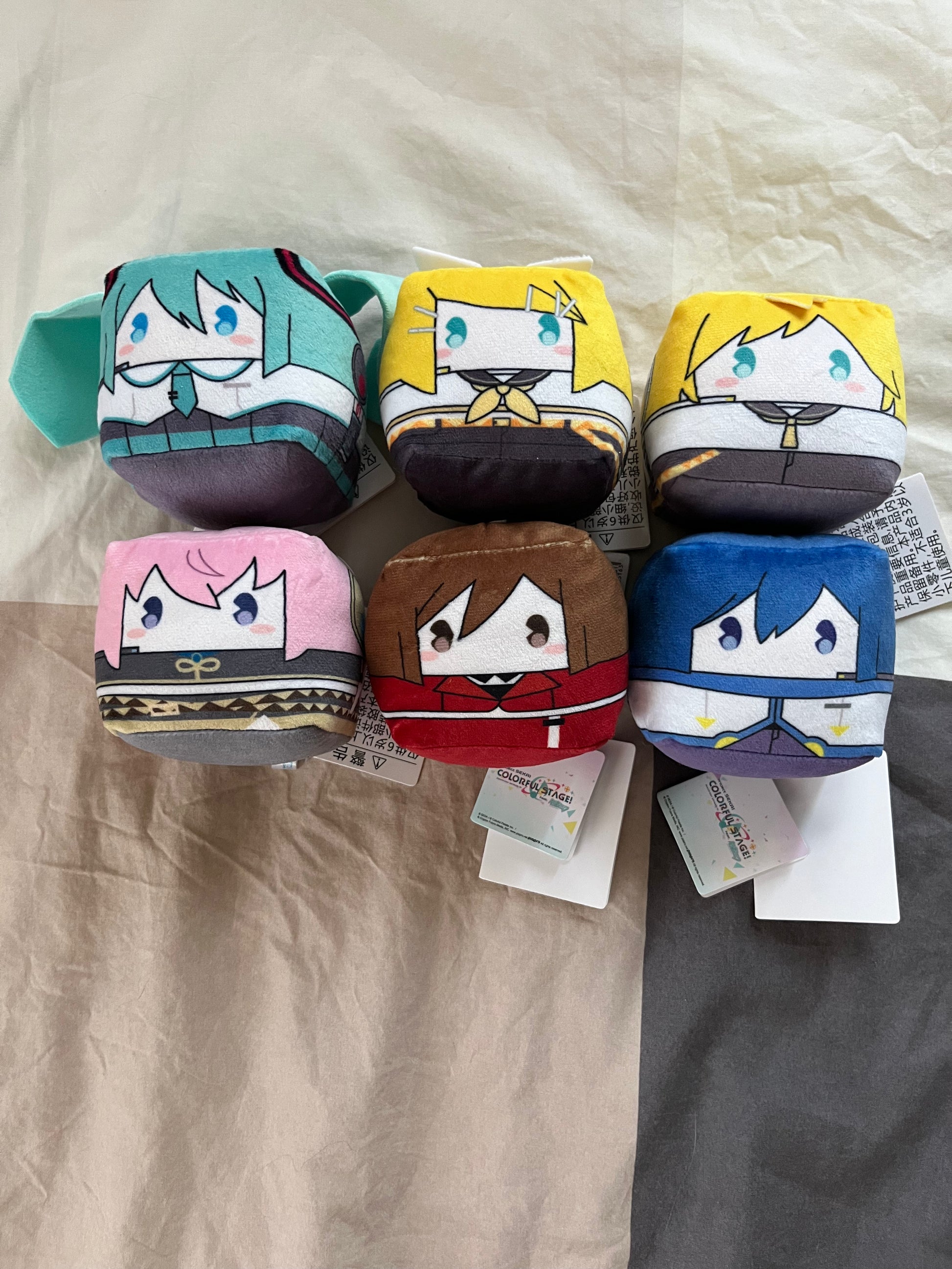 Project Sekai - Virtual Singers Cube Plush – toastithink Project Sekai - Virtual Singers Cube Plush – toastithink