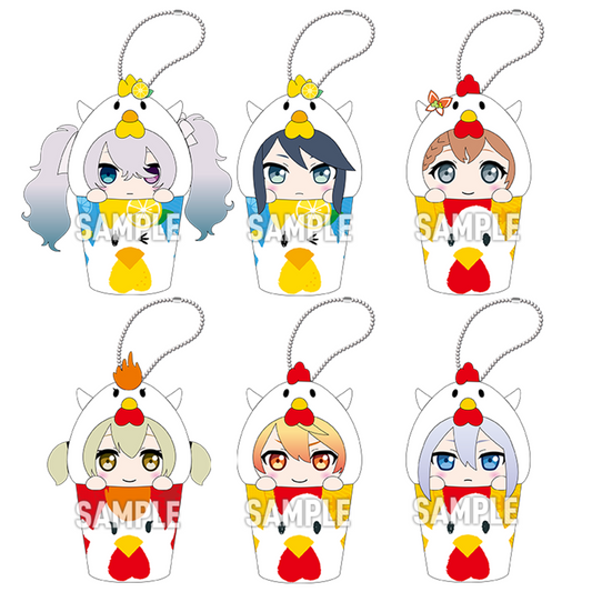 [PRE-ORDER] Project Sekai - Lawson Karaage-Kun Chicken Mini Nesoberi Keychain
