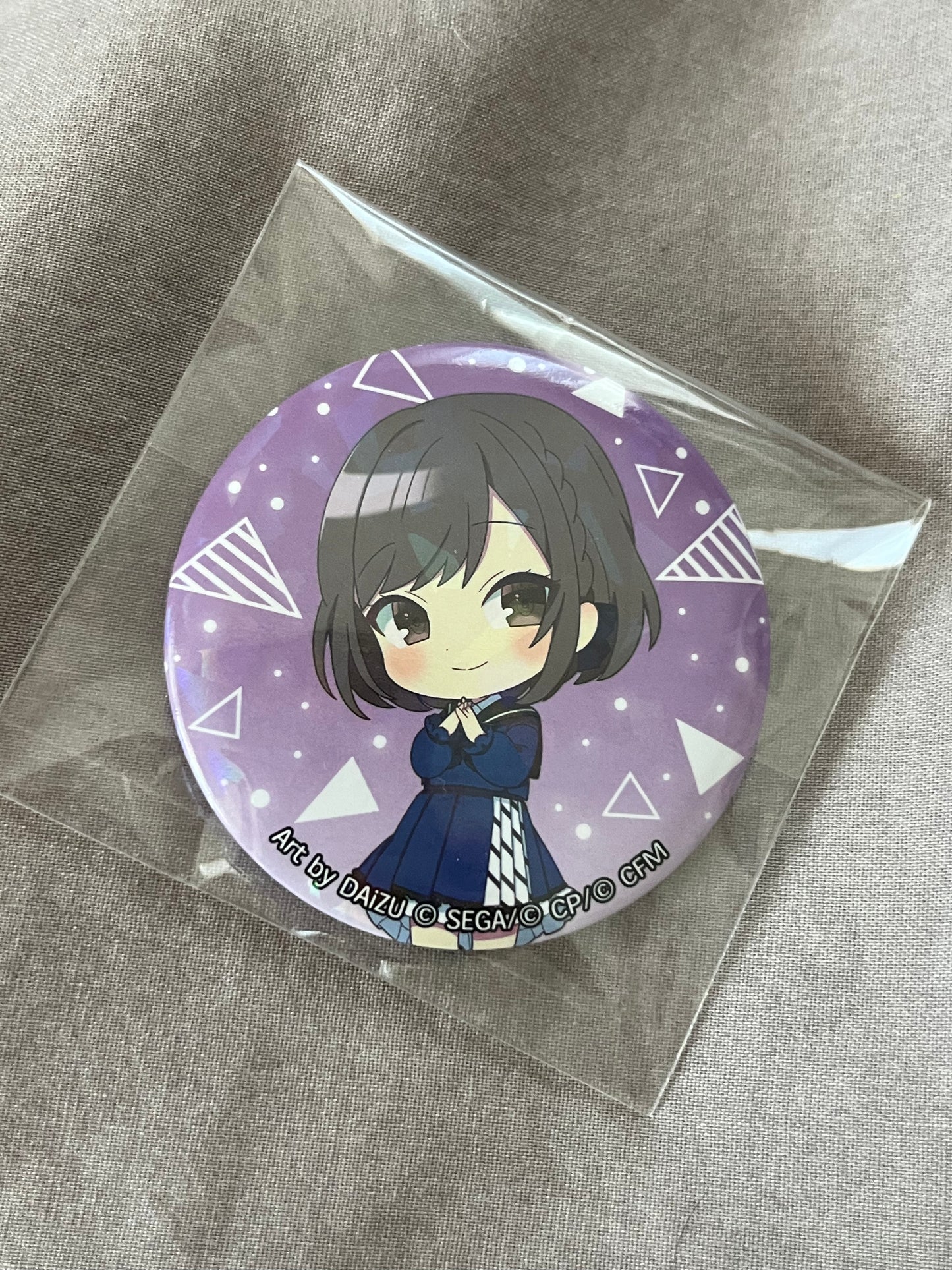 Project Sekai - Ena Shinonome “LAWSON Campaign Collaboration” Holographic Circle Badge