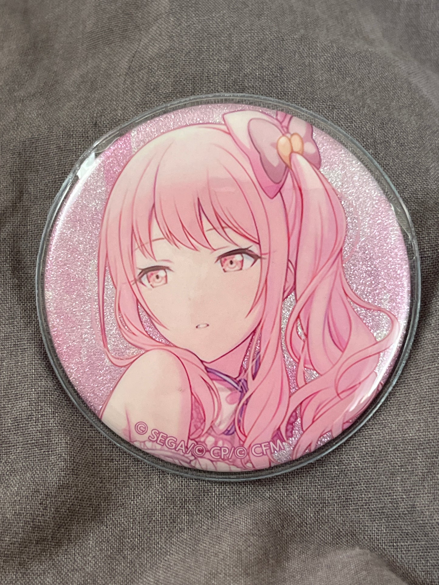 Plastic Circle Pin Badge Cover Protector 60mm