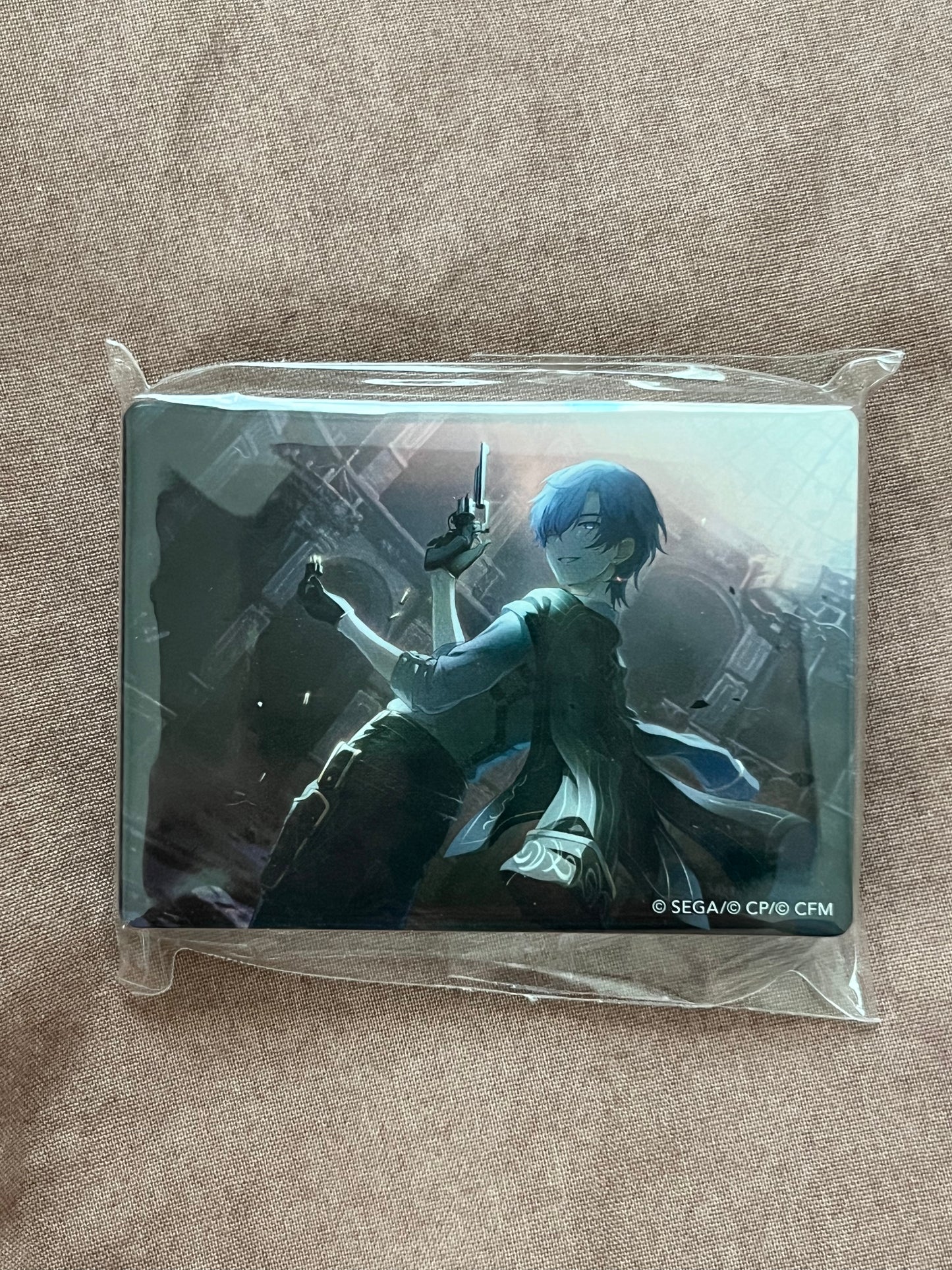 Project Sekai - KAITO "Never Give Up Cooking!" Acrylic Block [TRAINED]