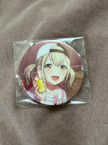 Project Sekai - Kohane Azusawa “Taking a Short Break With a Glass of Lemonade ♪” Circle Glitter Badge [UNTRAINED]