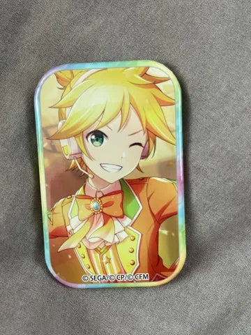 Project Sekai - Kagamine Len “Release Celebration” Square Badge [TRAINED]
