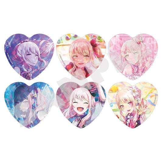 [PRE-ORDER] Project Sekai - Mizuki Akiyama Holographic Heart Badge Set