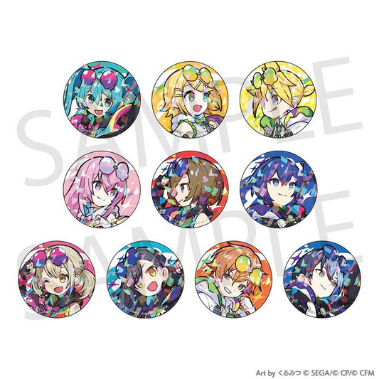[PRE-ORDER] Project Sekai - Virtual Singer & Vivid BAD SQUAD “Parallel Paaaarty!!!! CONNECT LIVE” Circle Holographic Badge