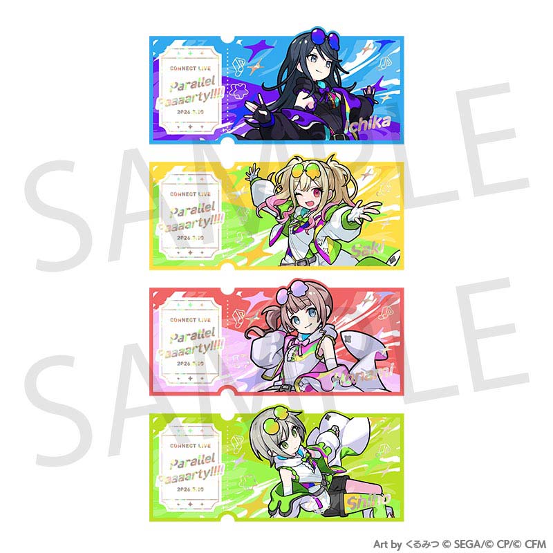 [PRE-ORDER] Project Sekai - Leo/need “Parallel Paaaarty!!!! CONNECT LIVE” Ticket Card Set