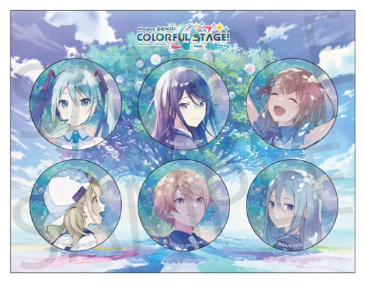 Project Sekai - 5th Anniversary "Memories of Melody" Circle Badge [PRE-ORDER]