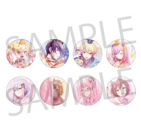 Project Sekai - "Doll Festival at the Tenma's" "Secret Distance" Vol. 6C Glitter Badge [PRE-ORDER]