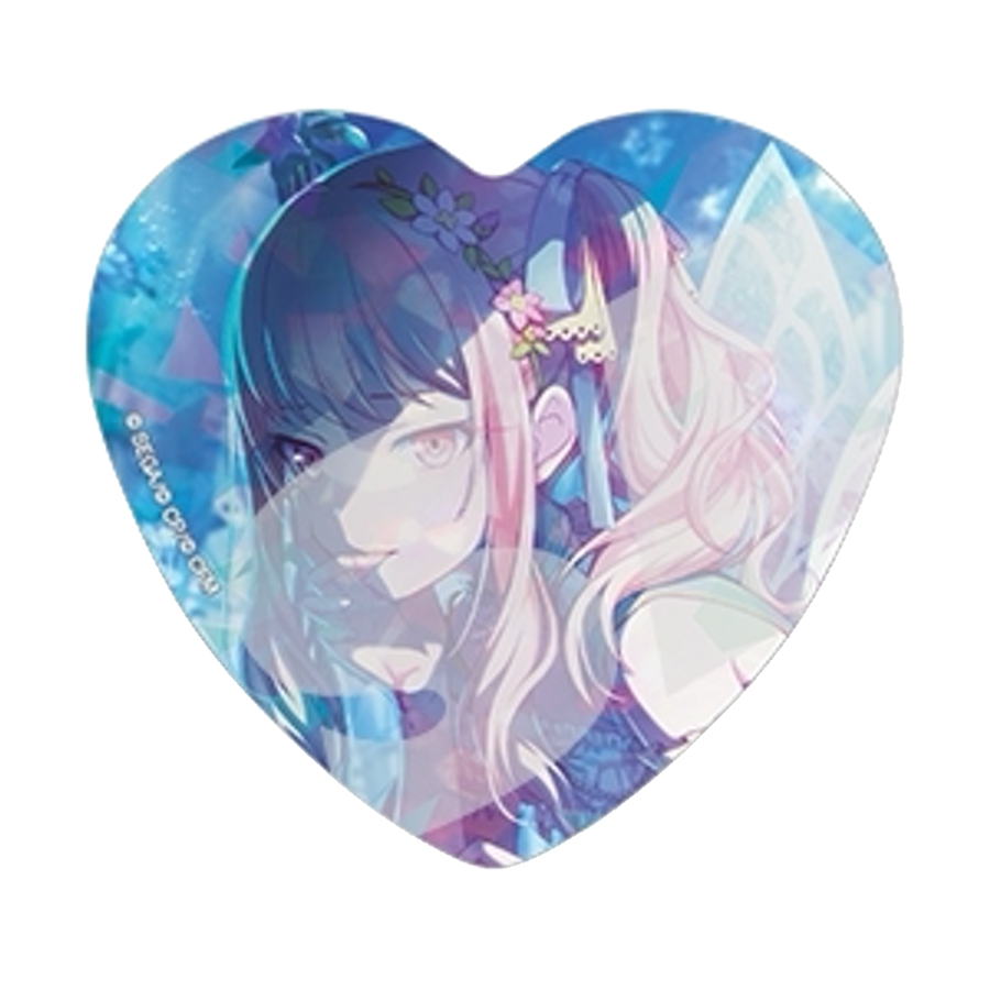[PRE-ORDER] Project Sekai - Mizuki Akiyama Holographic Heart Badge Set