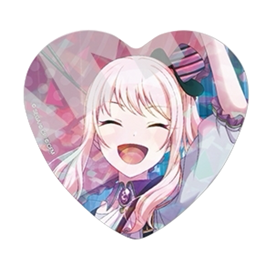 [PRE-ORDER] Project Sekai - Mizuki Akiyama Holographic Heart Badge Set