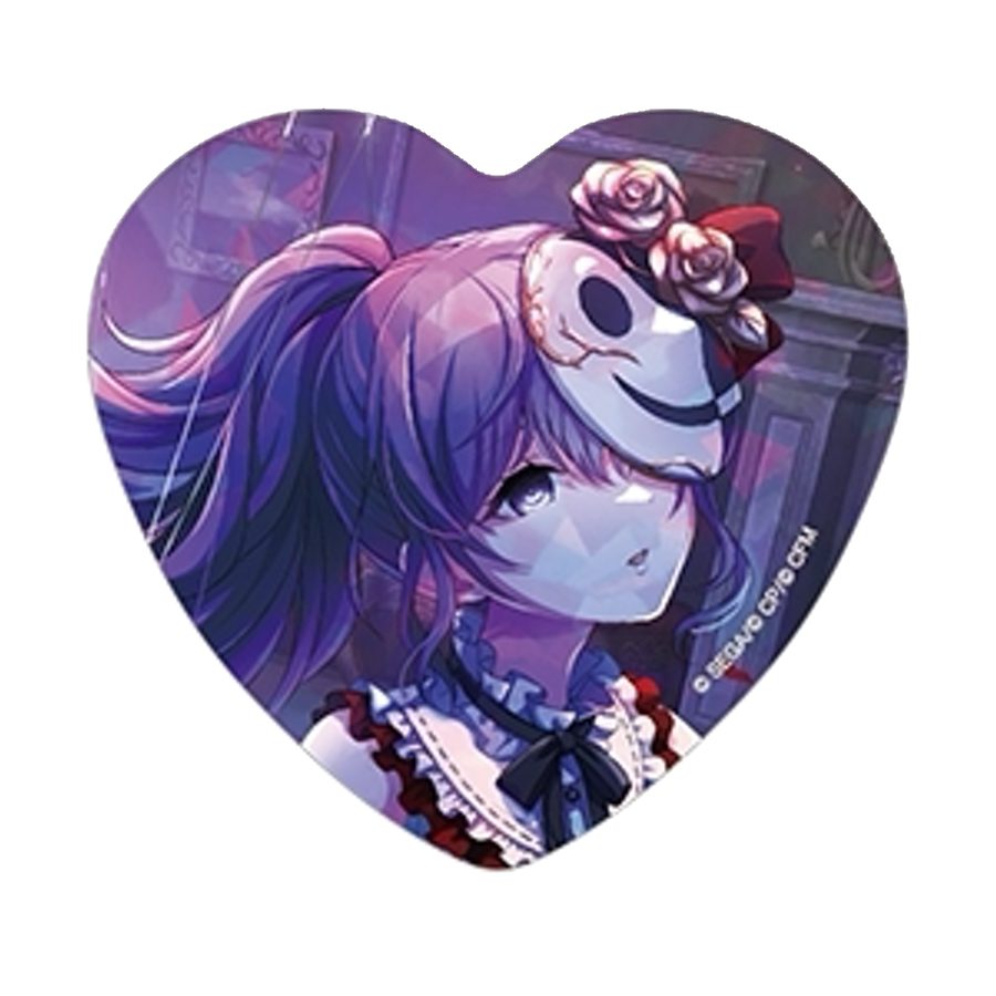 [PRE-ORDER] Project Sekai - Mafuyu Asahina Holographic Heart Badge Set