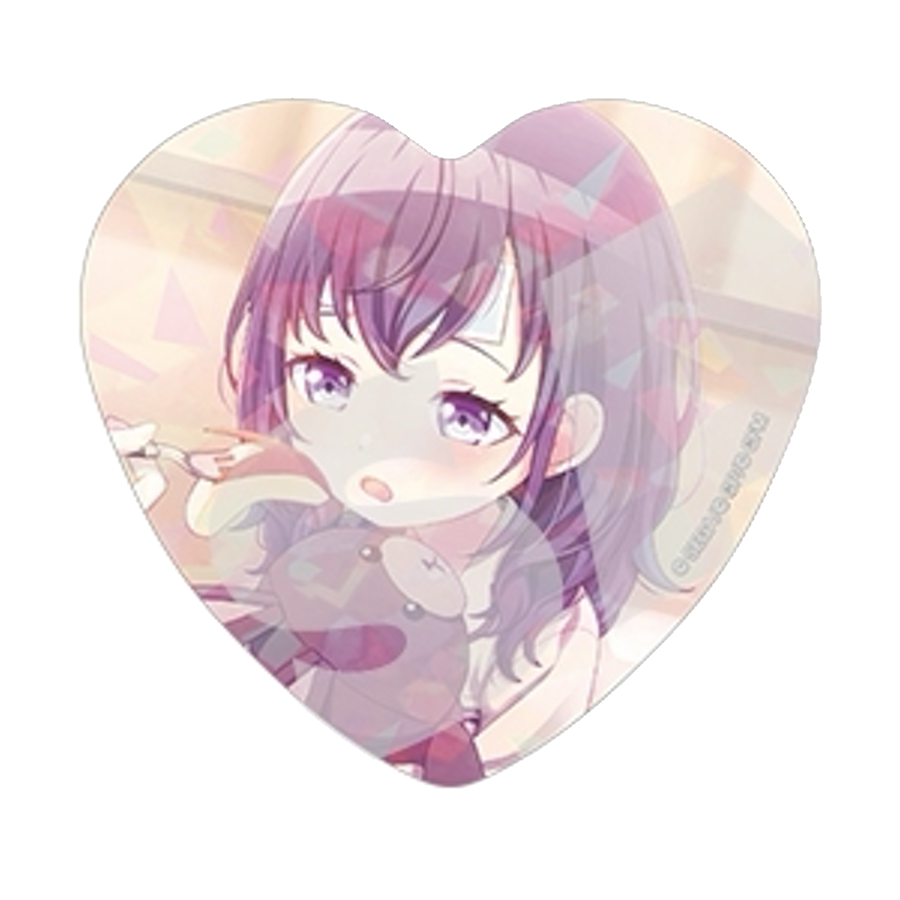 [PRE-ORDER] Project Sekai - Mafuyu Asahina Holographic Heart Badge Set