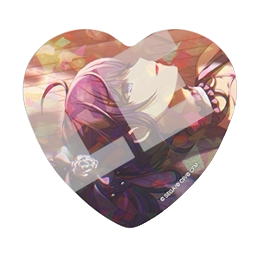 [PRE-ORDER] Project Sekai - Mafuyu Asahina Holographic Heart Badge Set