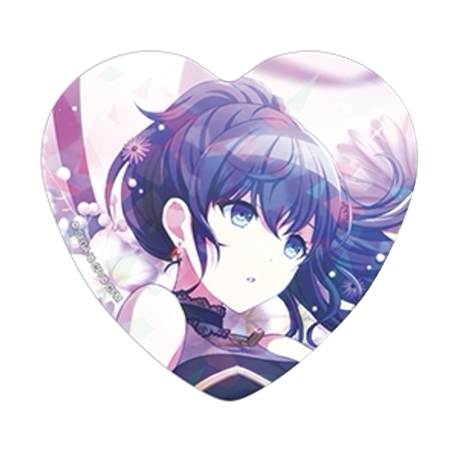 [PRE-ORDER] Project Sekai - Mafuyu Asahina Holographic Heart Badge Set
