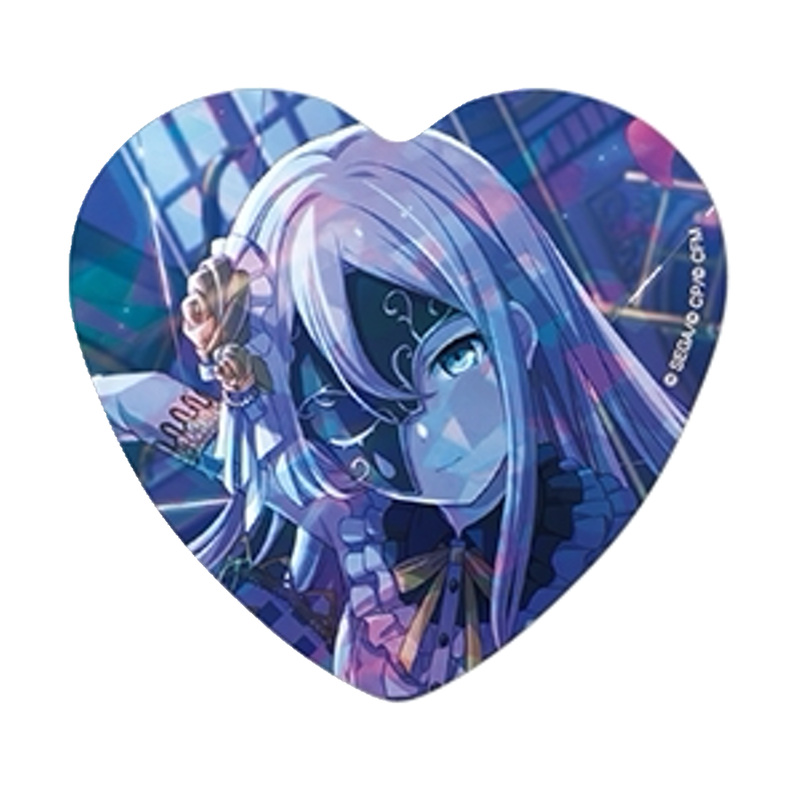 [PRE-ORDER] Project Sekai - Kanade Yoisaki Holographic Heart Badge Set