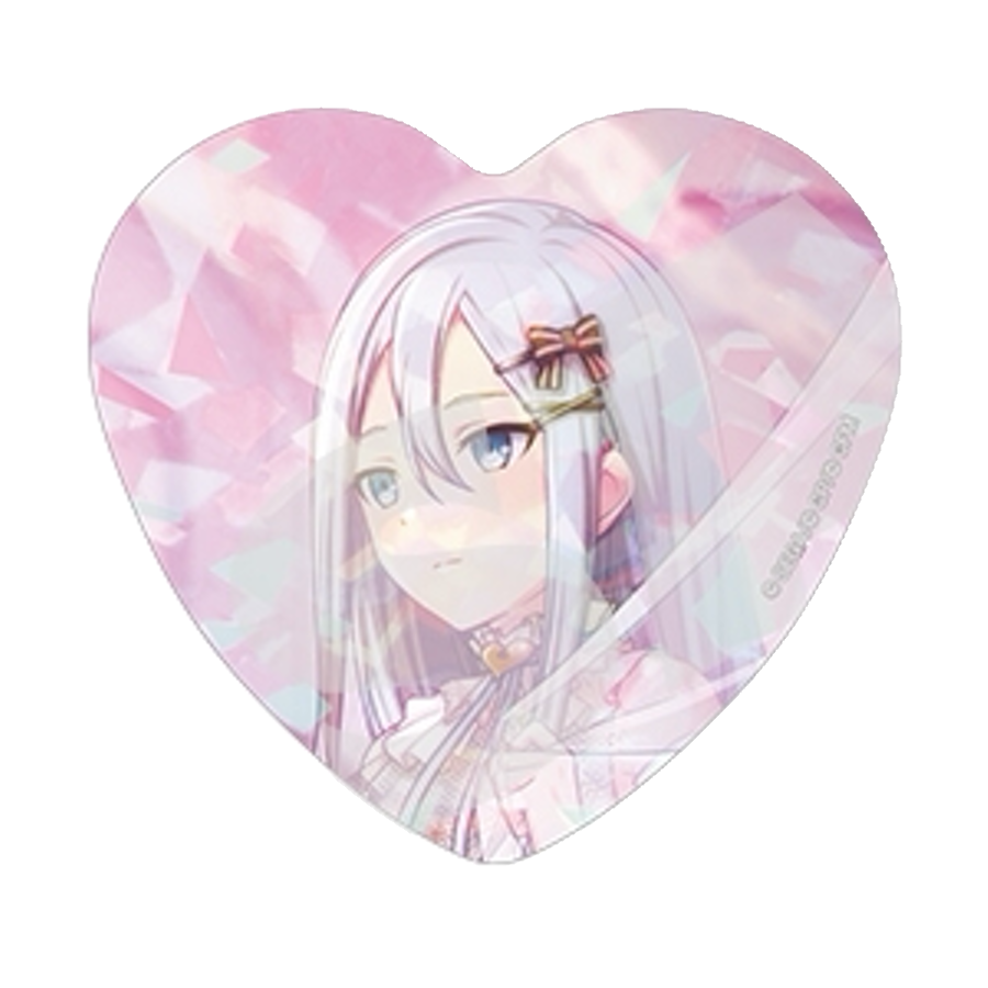 [PRE-ORDER] Project Sekai - Kanade Yoisaki Holographic Heart Badge Set