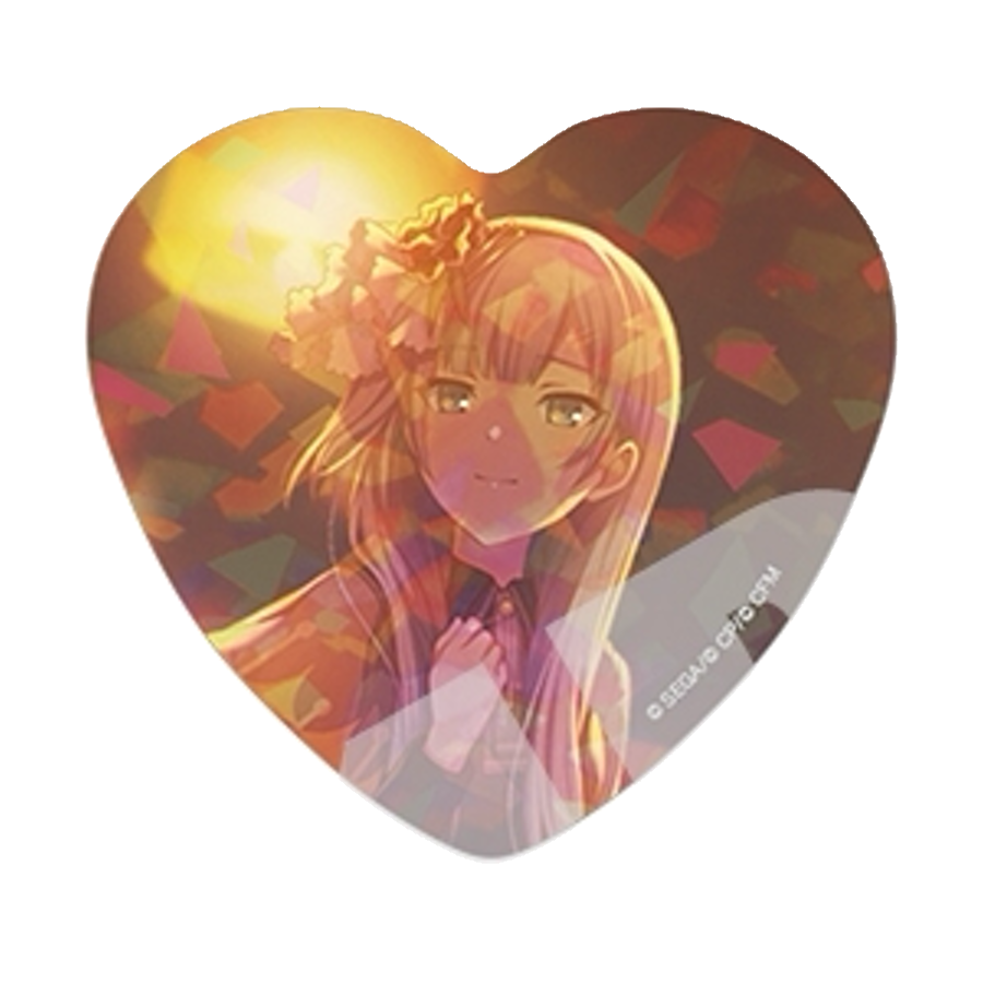 [PRE-ORDER] Project Sekai - Kanade Yoisaki Holographic Heart Badge Set