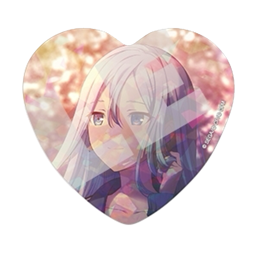[PRE-ORDER] Project Sekai - Kanade Yoisaki Holographic Heart Badge Set