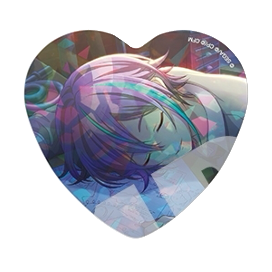 [PRE-ORDER] Project Sekai - Rui Kamishiro Holographic Heart Badge Set