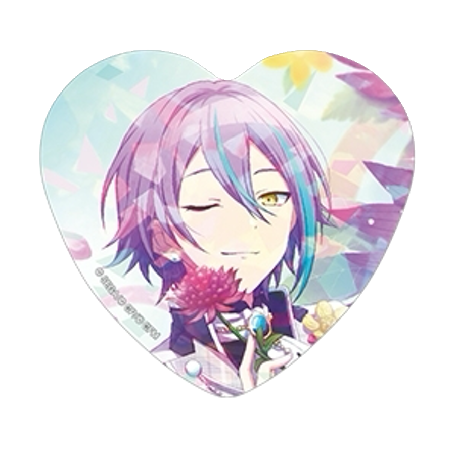 [PRE-ORDER] Project Sekai - Rui Kamishiro Holographic Heart Badge Set