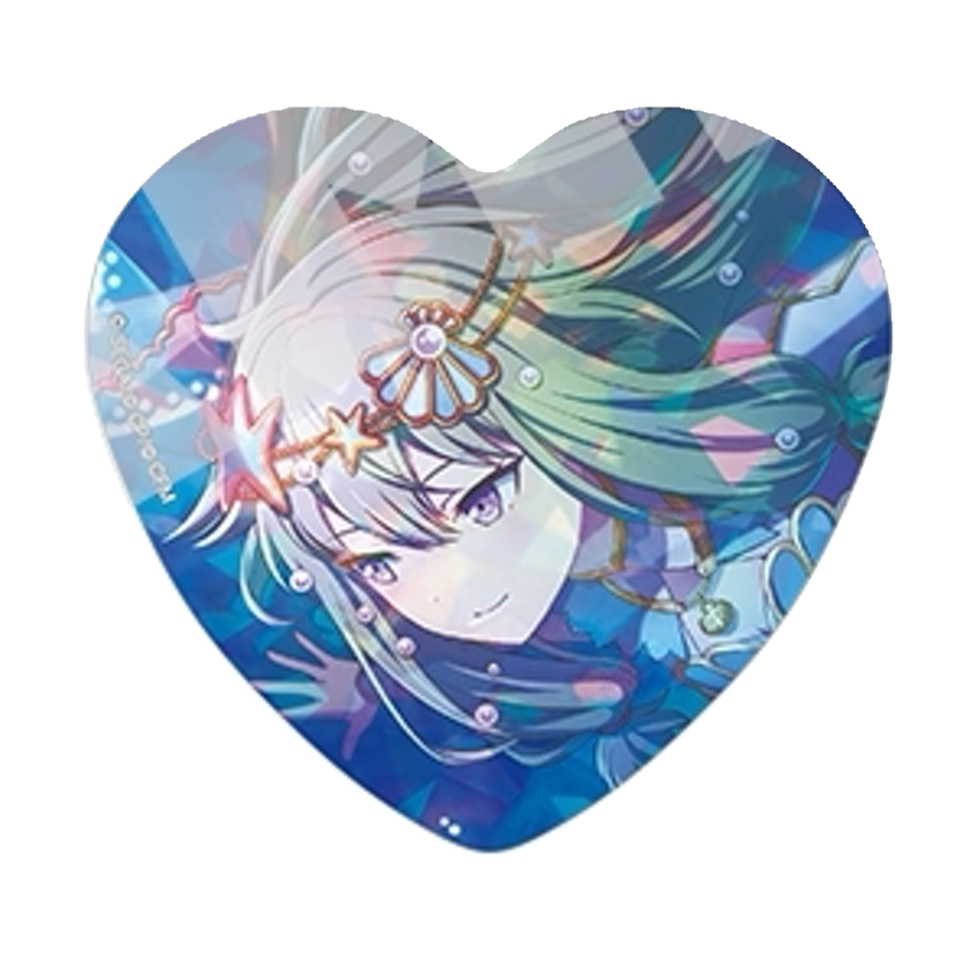[PRE-ORDER] Project Sekai - Nene Kusanagi Holographic Heart Badge Set