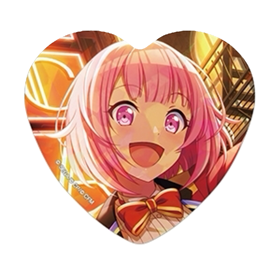 [PRE-ORDER] Project Sekai - Emu Otori Holographic Heart Badge Set