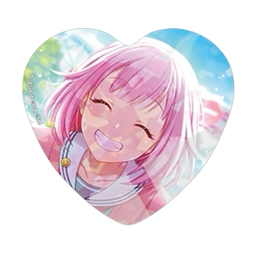 [PRE-ORDER] Project Sekai - Emu Otori Holographic Heart Badge Set