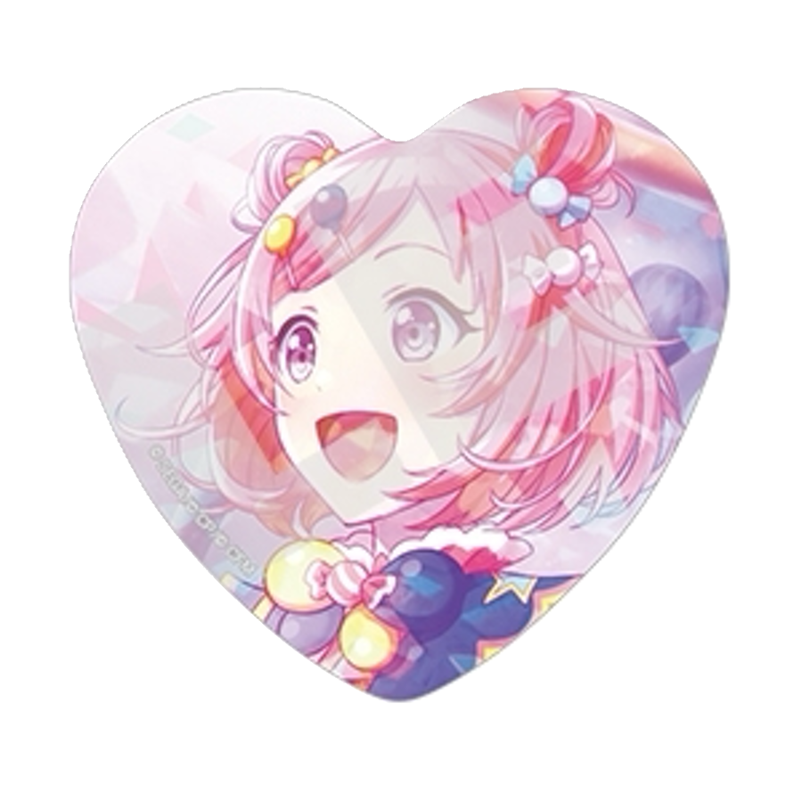 [PRE-ORDER] Project Sekai - Emu Otori Holographic Heart Badge Set