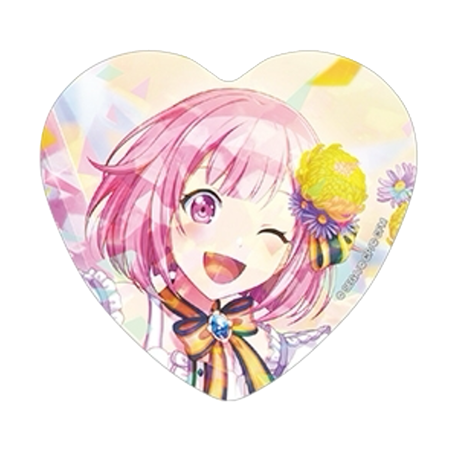 [PRE-ORDER] Project Sekai - Emu Otori Holographic Heart Badge Set