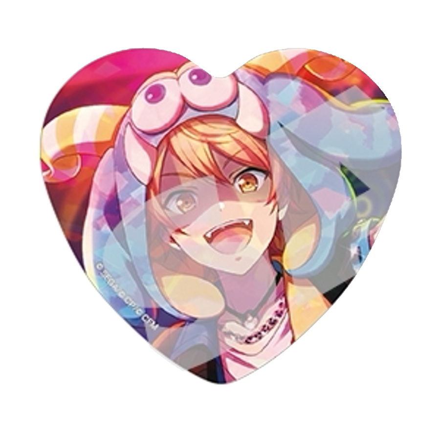 [PRE-ORDER] Project Sekai - Tsukasa Tenma Holographic Heart Badge Set