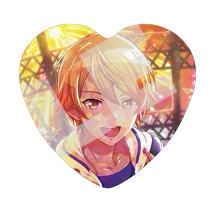 [PRE-ORDER] Project Sekai - Tsukasa Tenma Holographic Heart Badge Set