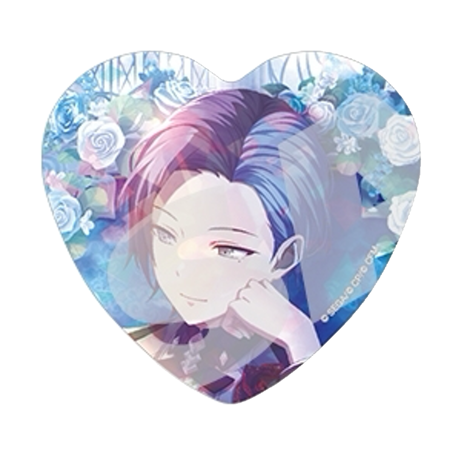 [PRE-ORDER] Project Sekai - Toya Aoyagi Holographic Heart Badge Set