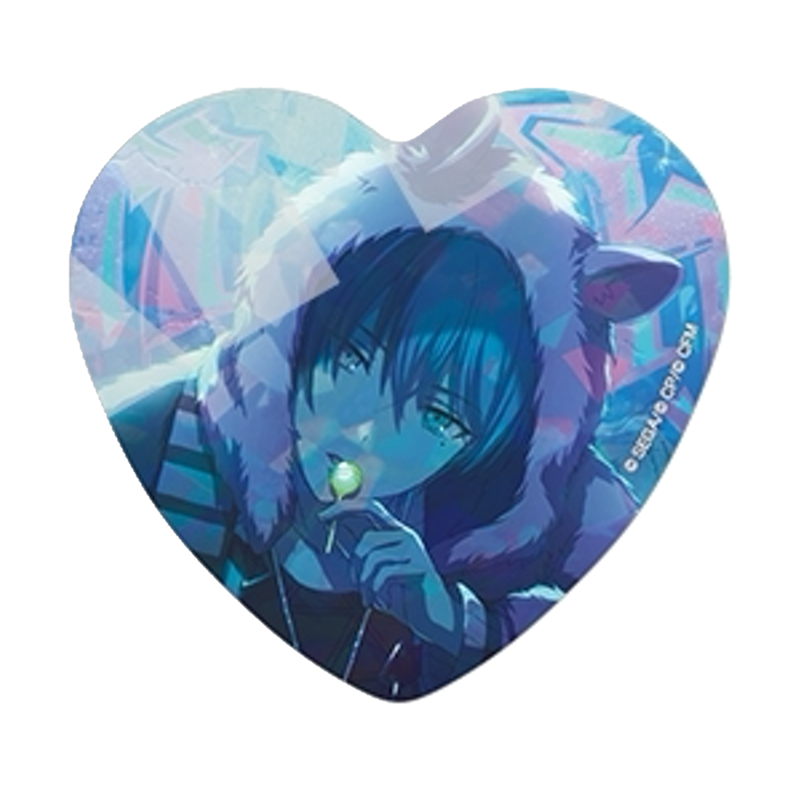 [PRE-ORDER] Project Sekai - Toya Aoyagi Holographic Heart Badge Set