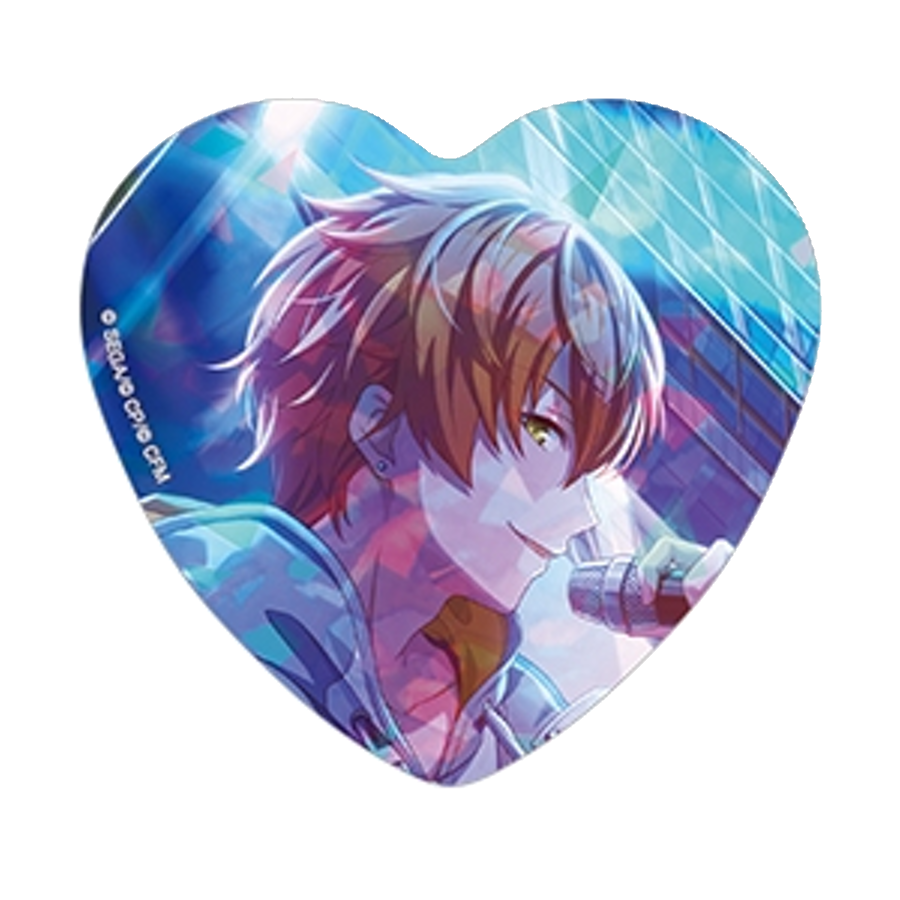 [PRE-ORDER] Project Sekai - Akito Shinonome Holographic Heart Badge Set