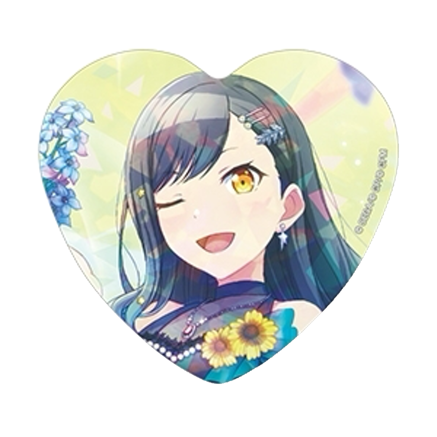 [PRE-ORDER] Project Sekai - An Shiraishi Holographic Heart Badge Set