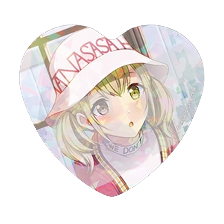 [PRE-ORDER] Project Sekai - Kohane Azusawa Holographic Heart Badge Set