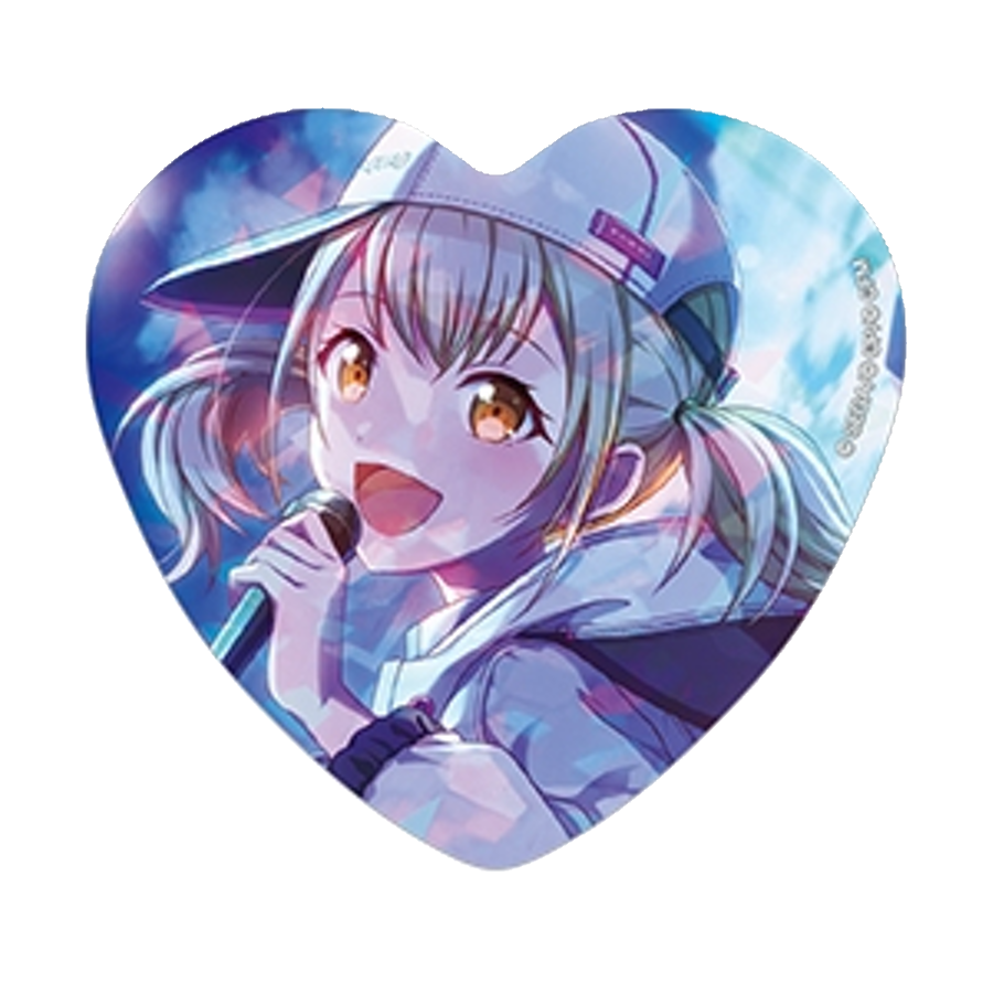 [PRE-ORDER] Project Sekai - Kohane Azusawa Holographic Heart Badge Set