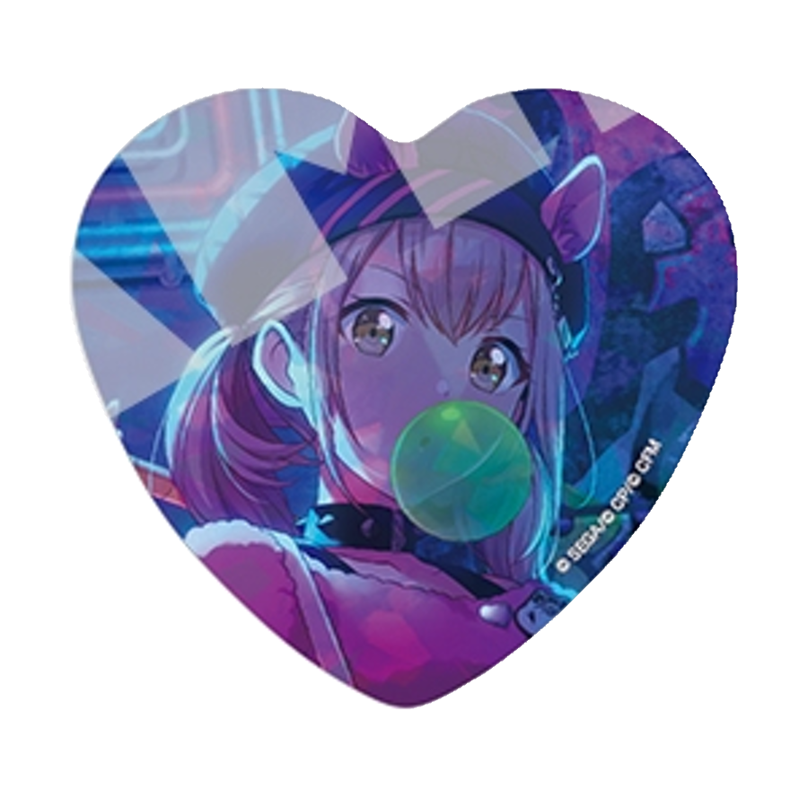 [PRE-ORDER] Project Sekai - Kohane Azusawa Holographic Heart Badge Set