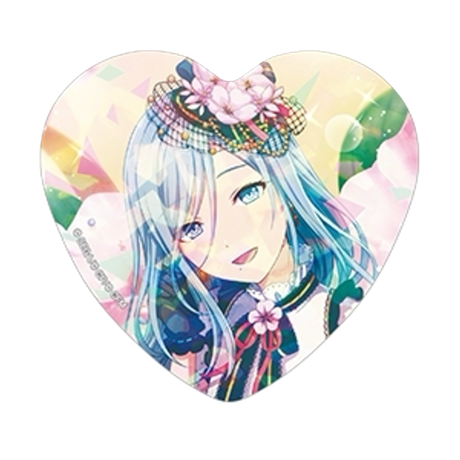 [PRE-ORDER] Project Sekai - Shizuku Hinomori Holographic Heart Badge Set