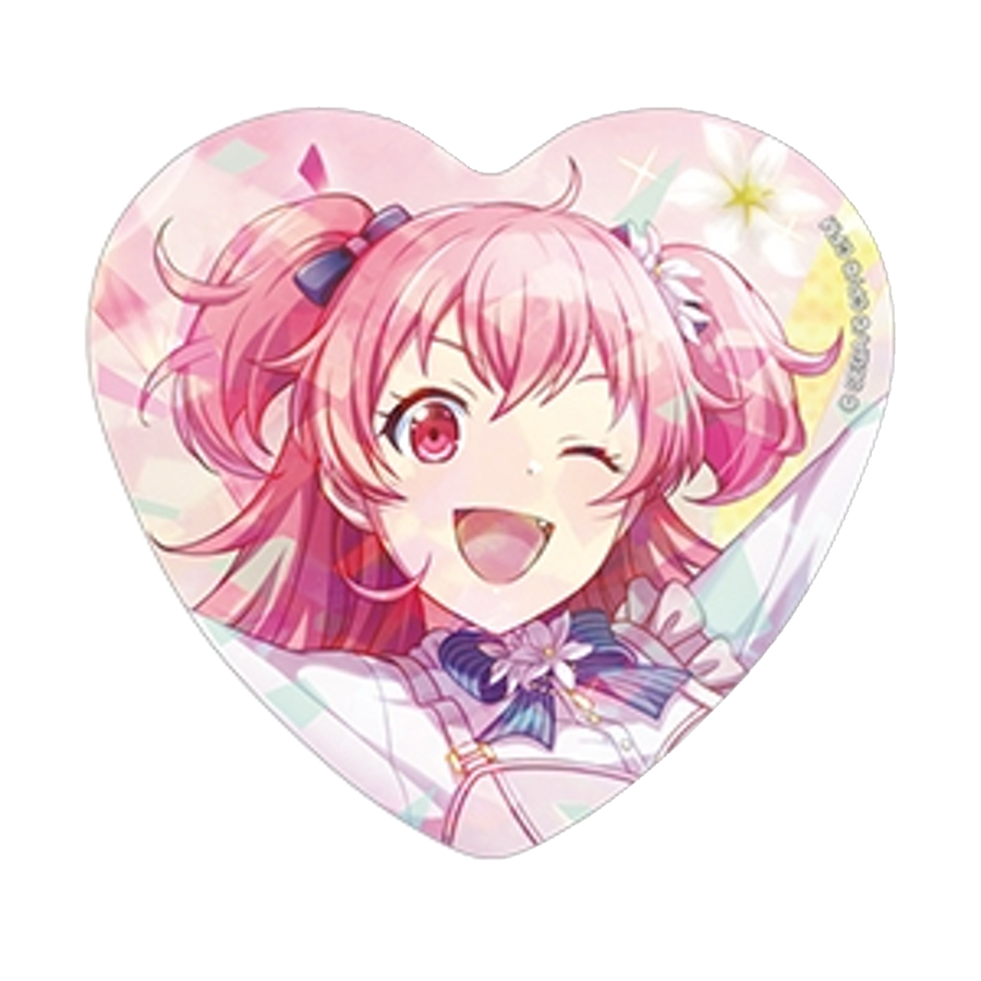 [PRE-ORDER] Project Sekai - Airi Momoi Holographic Heart Badge Set