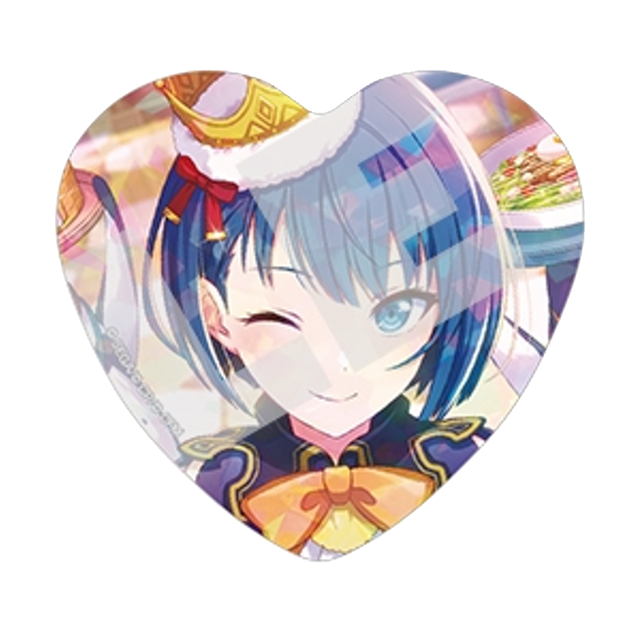 [PRE-ORDER] Project Sekai - Haruka Kiritani Holographic Heart Badge Set