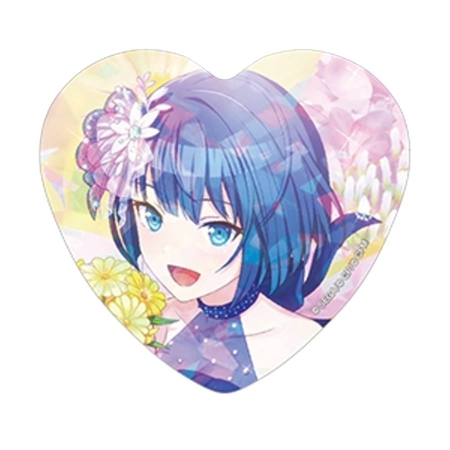 [PRE-ORDER] Project Sekai - Haruka Kiritani Holographic Heart Badge Set