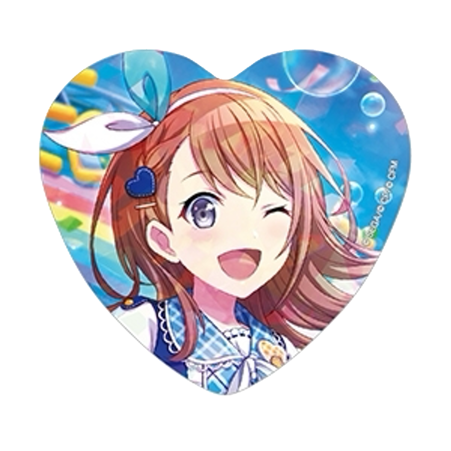 [PRE-ORDER] Project Sekai - Minori Hanasato Holographic Heart Badge Set