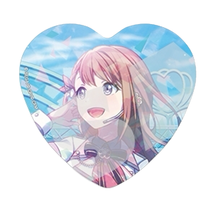 [PRE-ORDER] Project Sekai - Minori Hanasato Holographic Heart Badge Set
