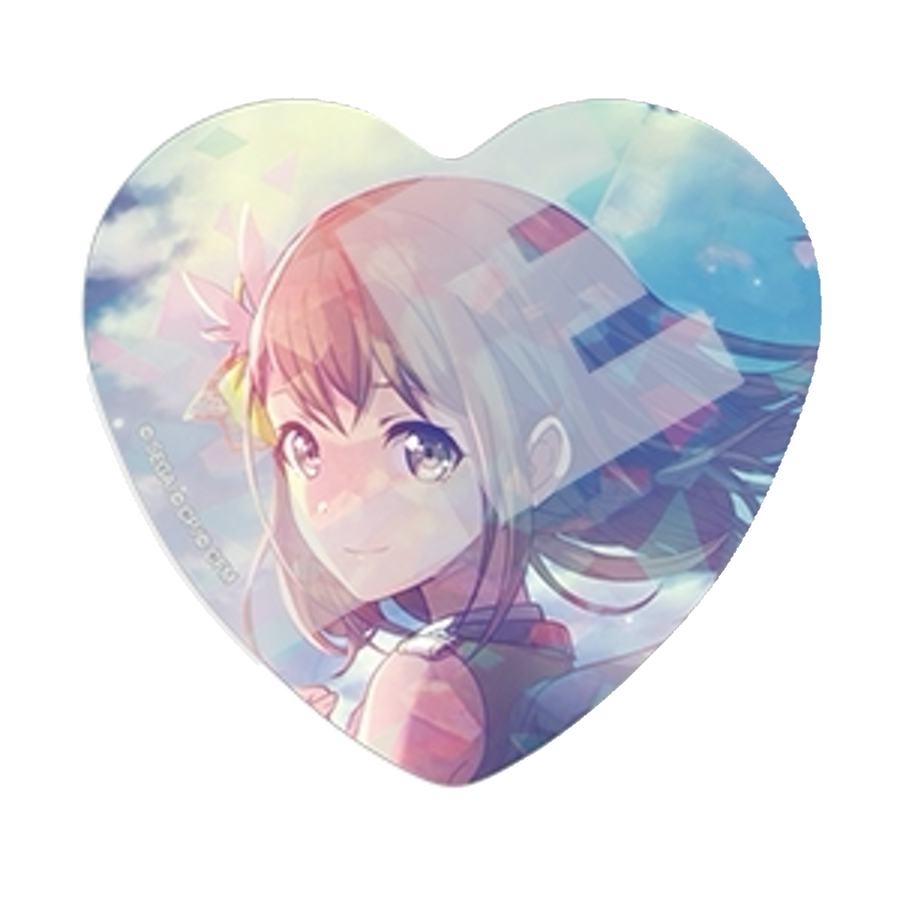 [PRE-ORDER] Project Sekai - Minori Hanasato Holographic Heart Badge Set
