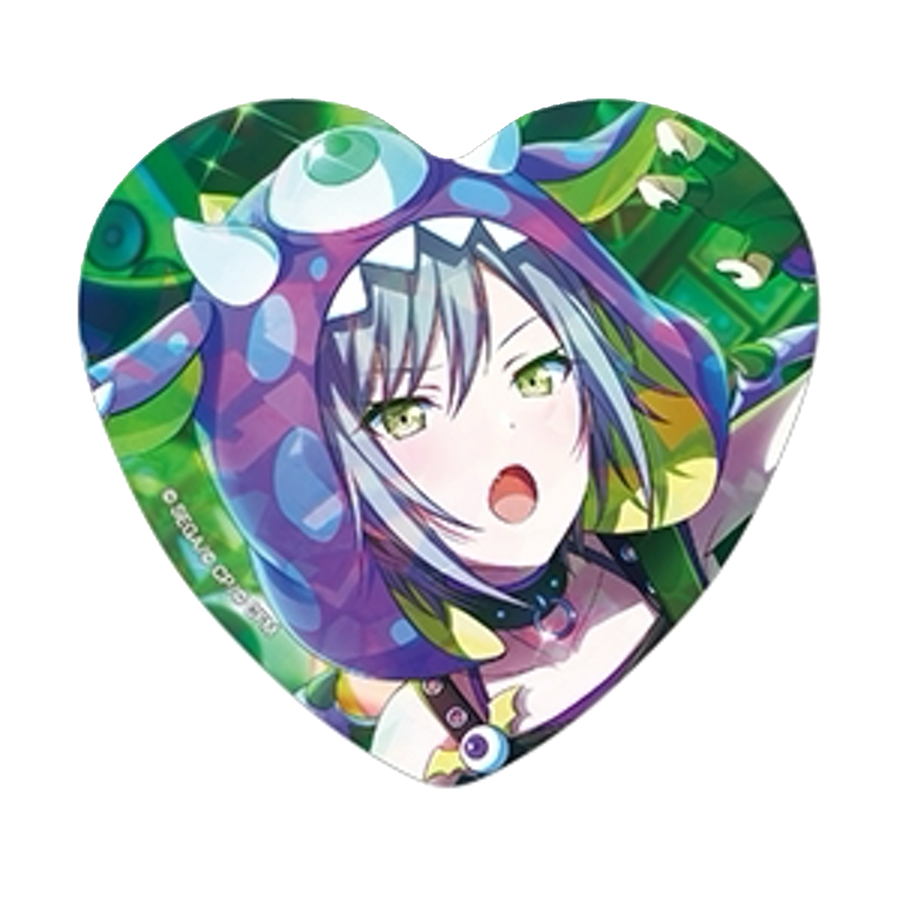 [PRE-ORDER] Project Sekai - Shiho Hinomori Holographic Heart Badge Set