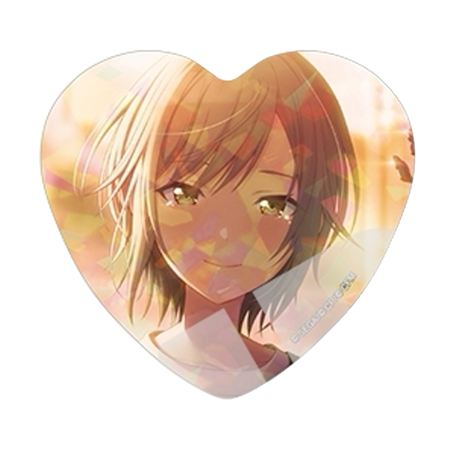 [PRE-ORDER] Project Sekai - Shiho Hinomori Holographic Heart Badge Set