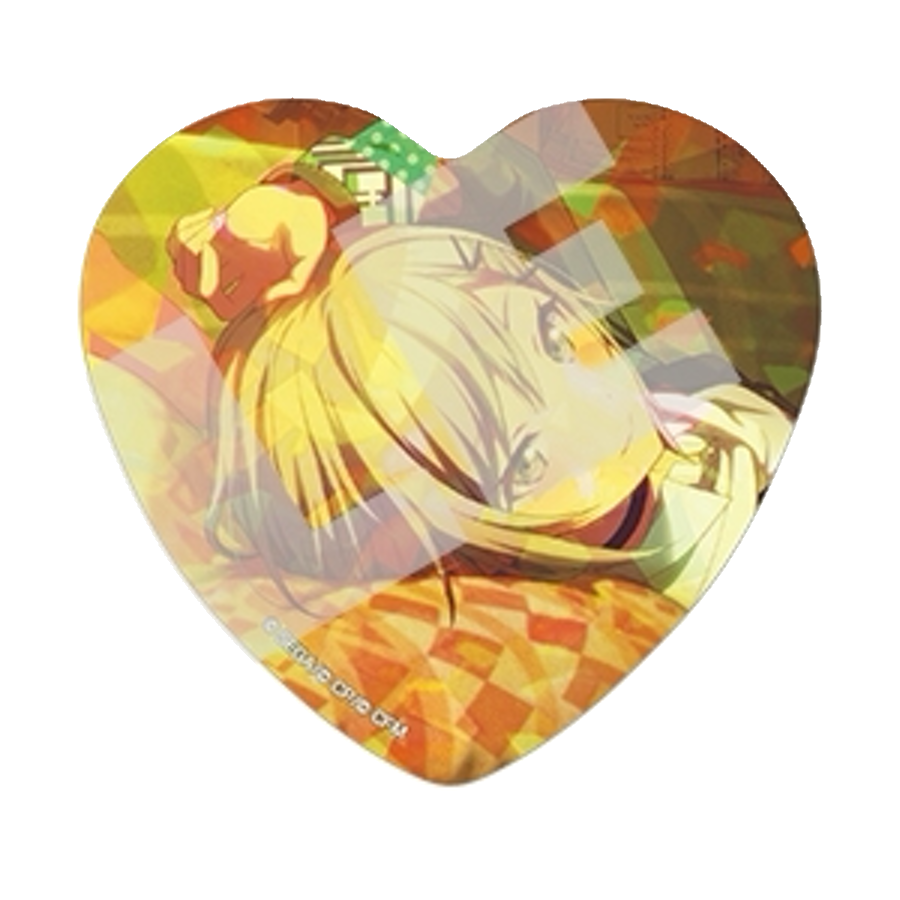 [PRE-ORDER] Project Sekai - Shiho Hinomori Holographic Heart Badge Set