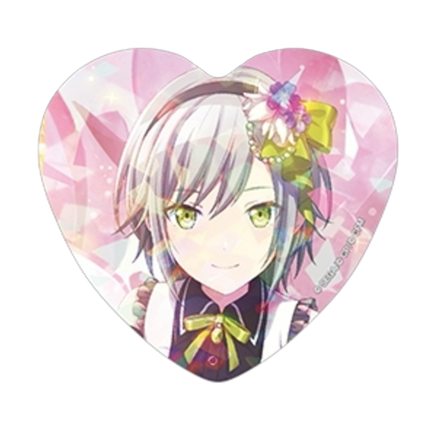 [PRE-ORDER] Project Sekai - Shiho Hinomori Holographic Heart Badge Set