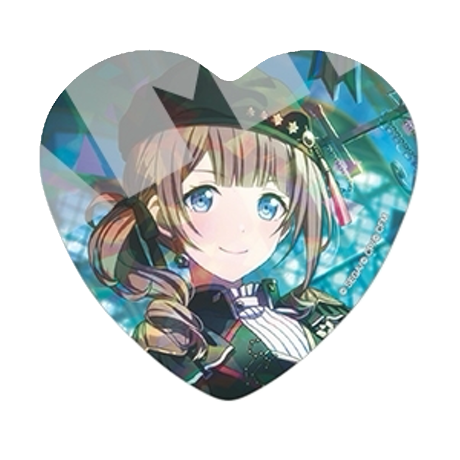 [PRE-ORDER] Project Sekai - Honami Mochizuki Holographic Heart Badge Set